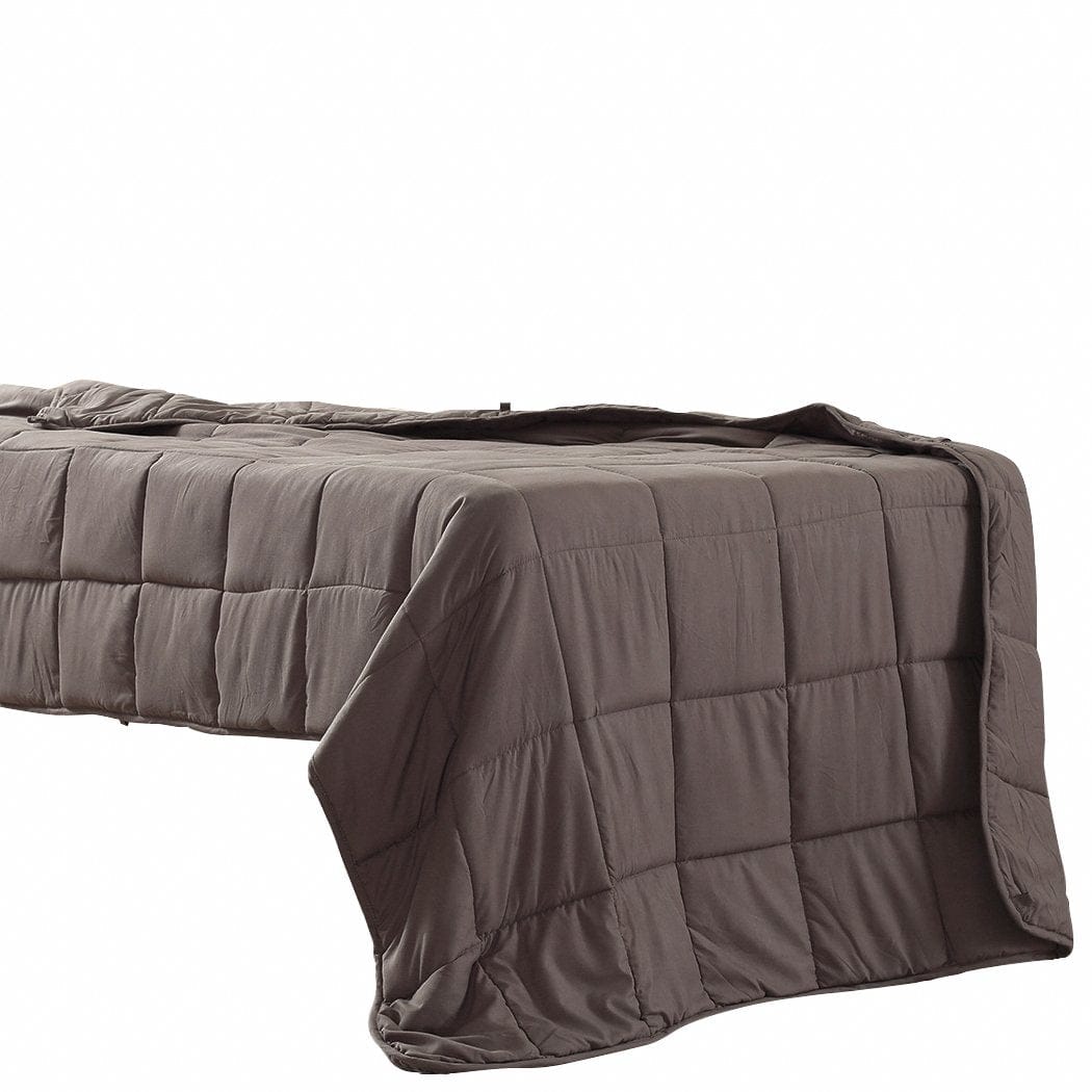 Dreamz Weighted Blanket Weighted Blanket Heavy Gravity Deep Relax 5KG Adult Double Mink