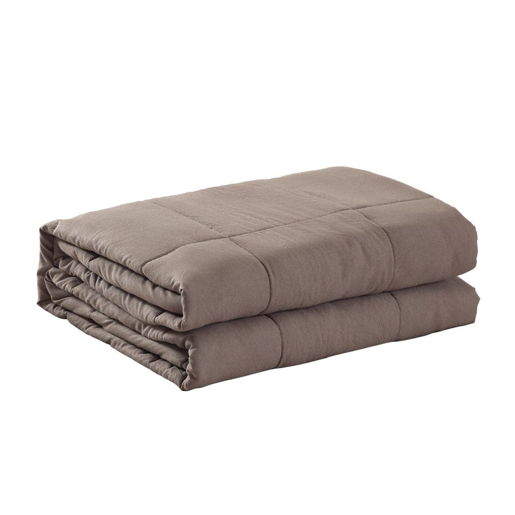 Dreamz Weighted Blanket Weighted Blanket Heavy Gravity Deep Relax 5KG Adult Double Mink