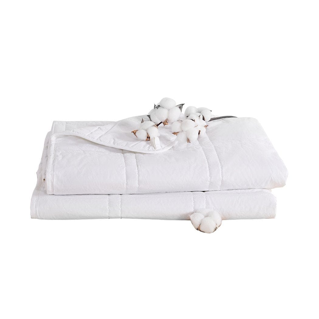 Dreamz Weighted Blanket Weighted Blanket Summer Cotton Heavy Gravity Adults Deep Relax Relief 5KG