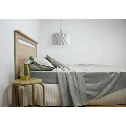 Ardor 2500TC Cotton Rich Sheet Set - White, Grey & Navy Ardor Bedding