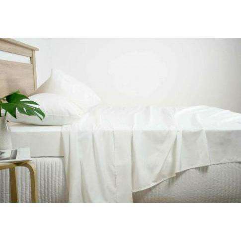 Ardor 2500TC Cotton Rich Sheet Set - White, Grey & Navy Ardor Bedding
