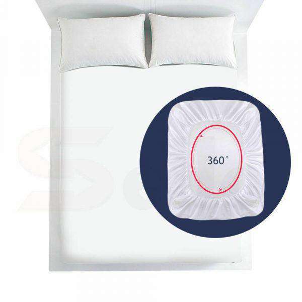 TERRY COTTON FULLY FITTED WATERPROOF MATTRESS PROTECTOR - Single Dreamz