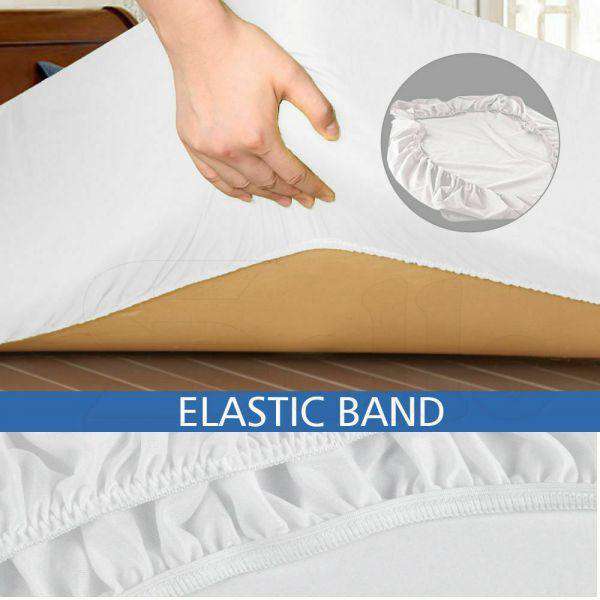 TERRY COTTON FULLY FITTED WATERPROOF MATTRESS PROTECTOR - Single Dreamz