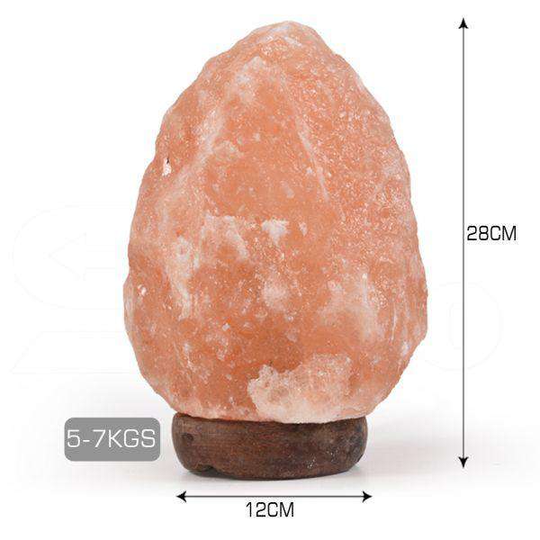 5-7 KG HIMALAYAN SALT LAMP ROCK CRYSTAL NATURAL LIGHT DIMMER SWITCH CORD GLOBES Big Bedding Australia