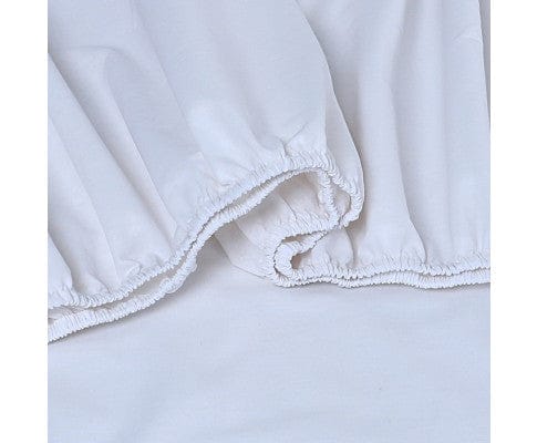 Elan Linen Bed Sheets Elan Linen 100% Egyptian Cotton Vintage Washed 500TC Sheets Set - White