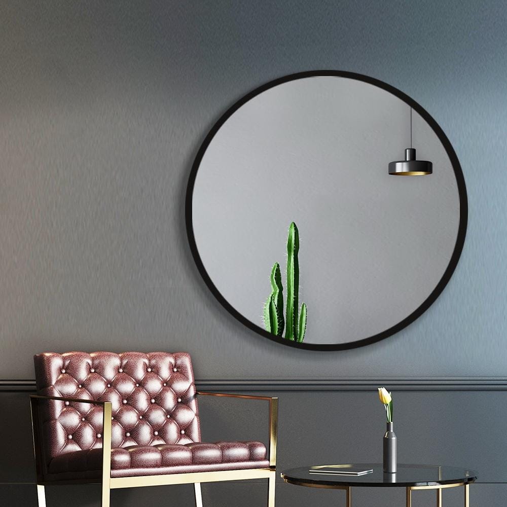 Embellir Mirror 80cm Frameless Round Wall Mirror