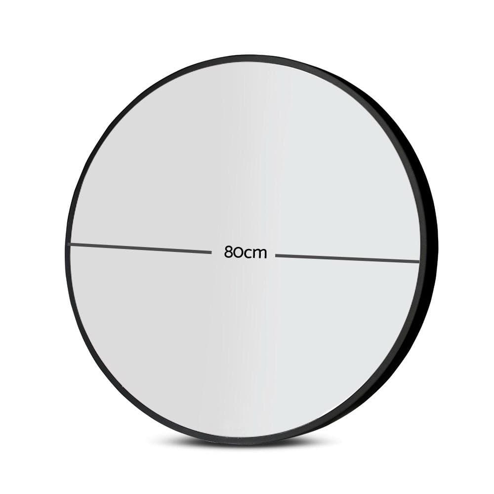 Embellir Mirror 80cm Frameless Round Wall Mirror