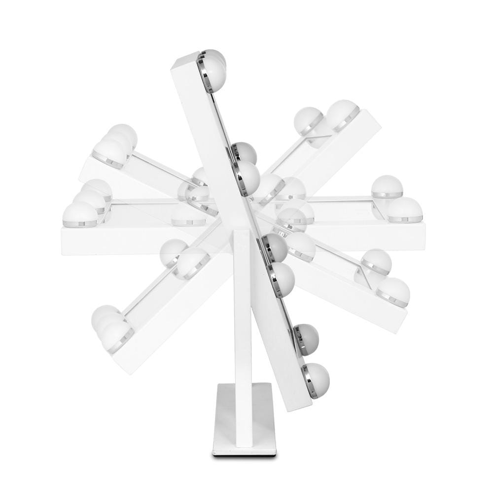 Embellir Mirror LED Standing Makeup Mirror - White