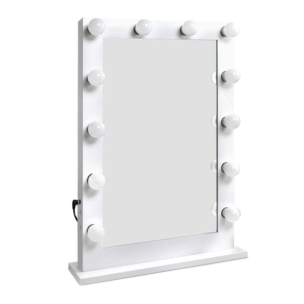 Embellir Mirror Make Up Mirror with LED Lights - White