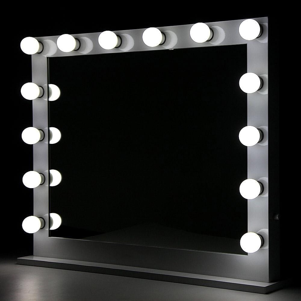 Embellir Mirror Make Up Mirror with LED Lights - White