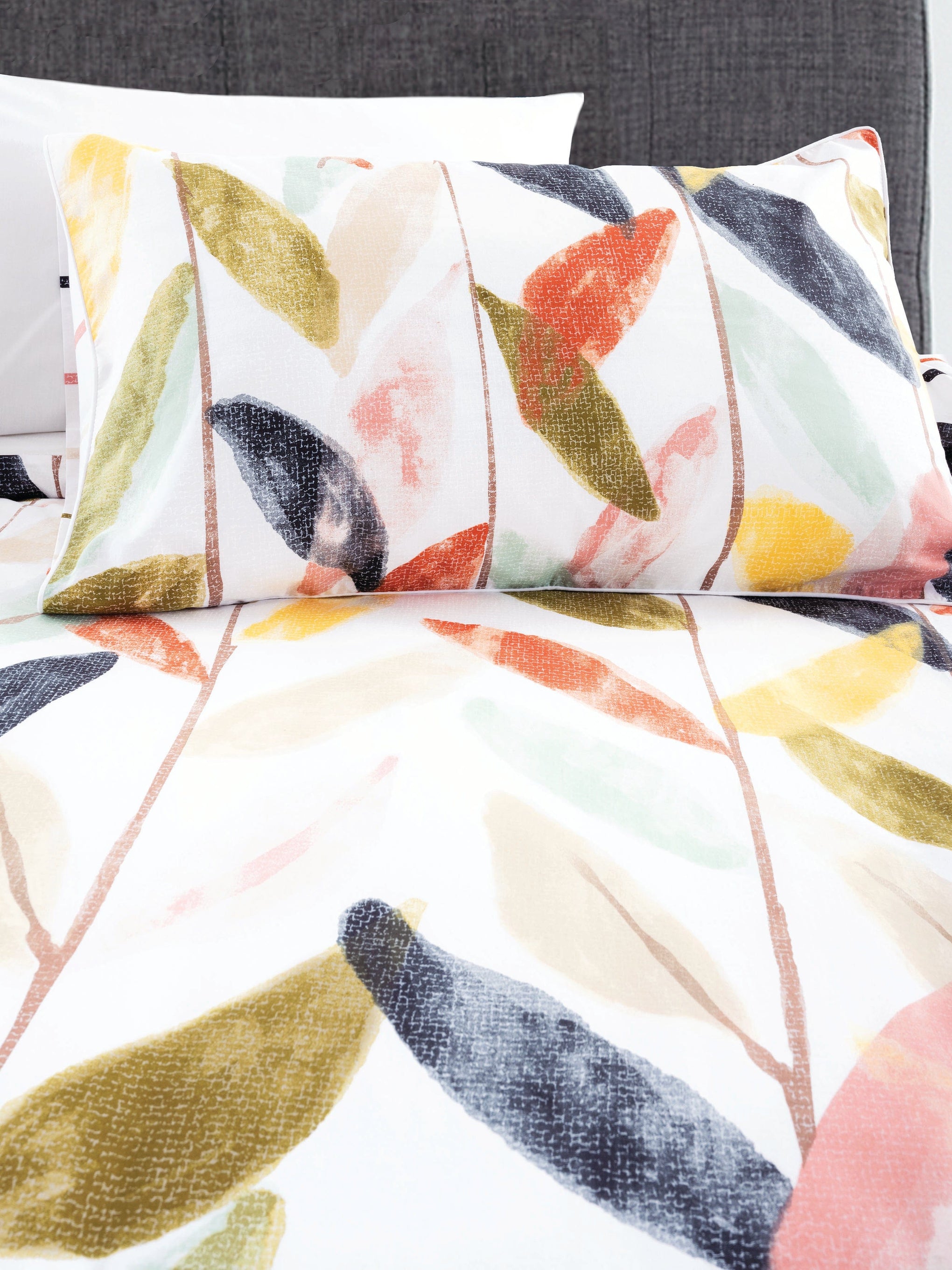 Espirit Quilt Cover Esprit Feuille Multi Quilt Cover Set