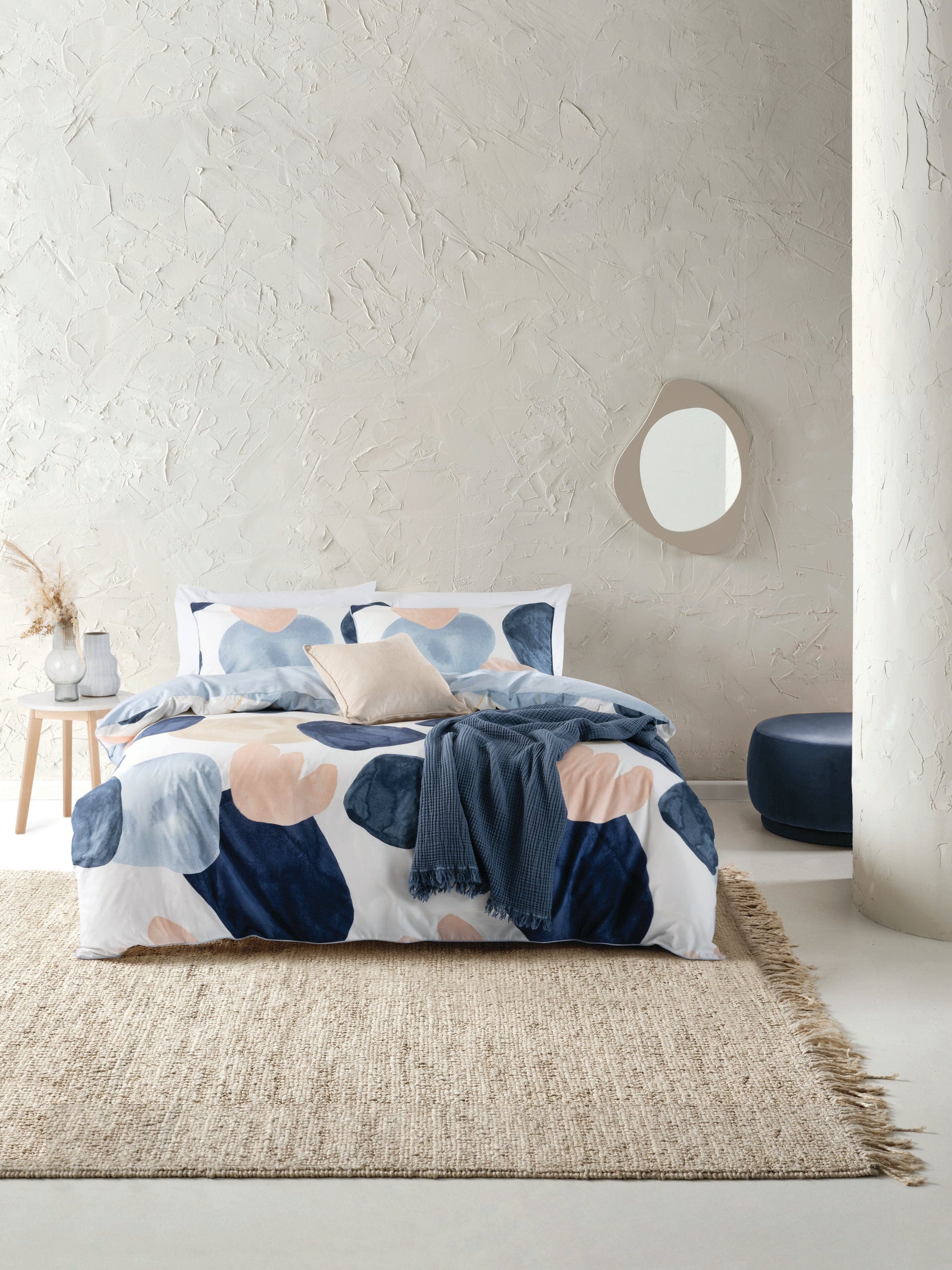 Espirit Quilt Cover Esprit Haven Blue Quilt Cover Set