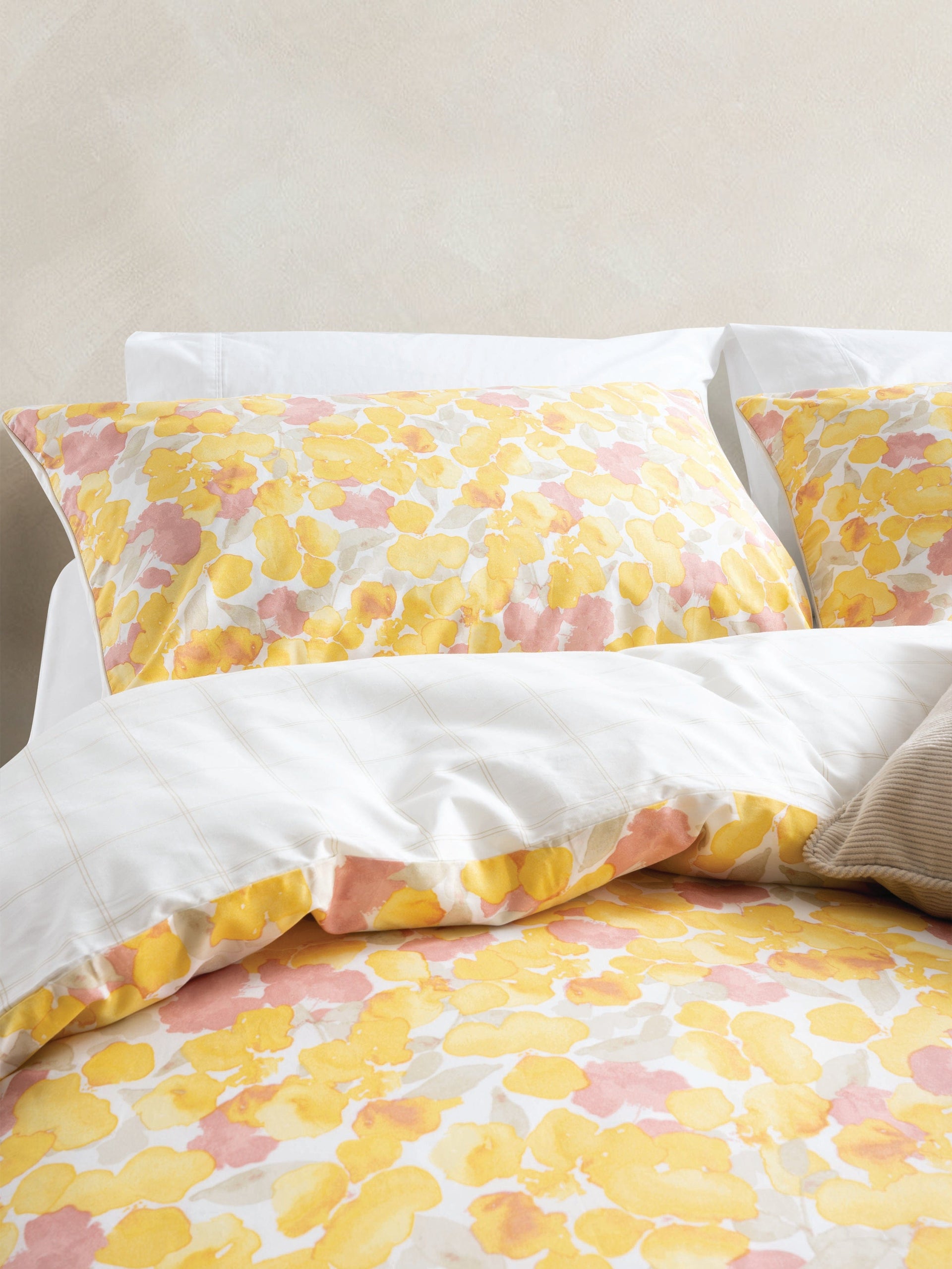 Espirit Quilt Cover Esprit Nikita Yellow Quilt Cover Set
