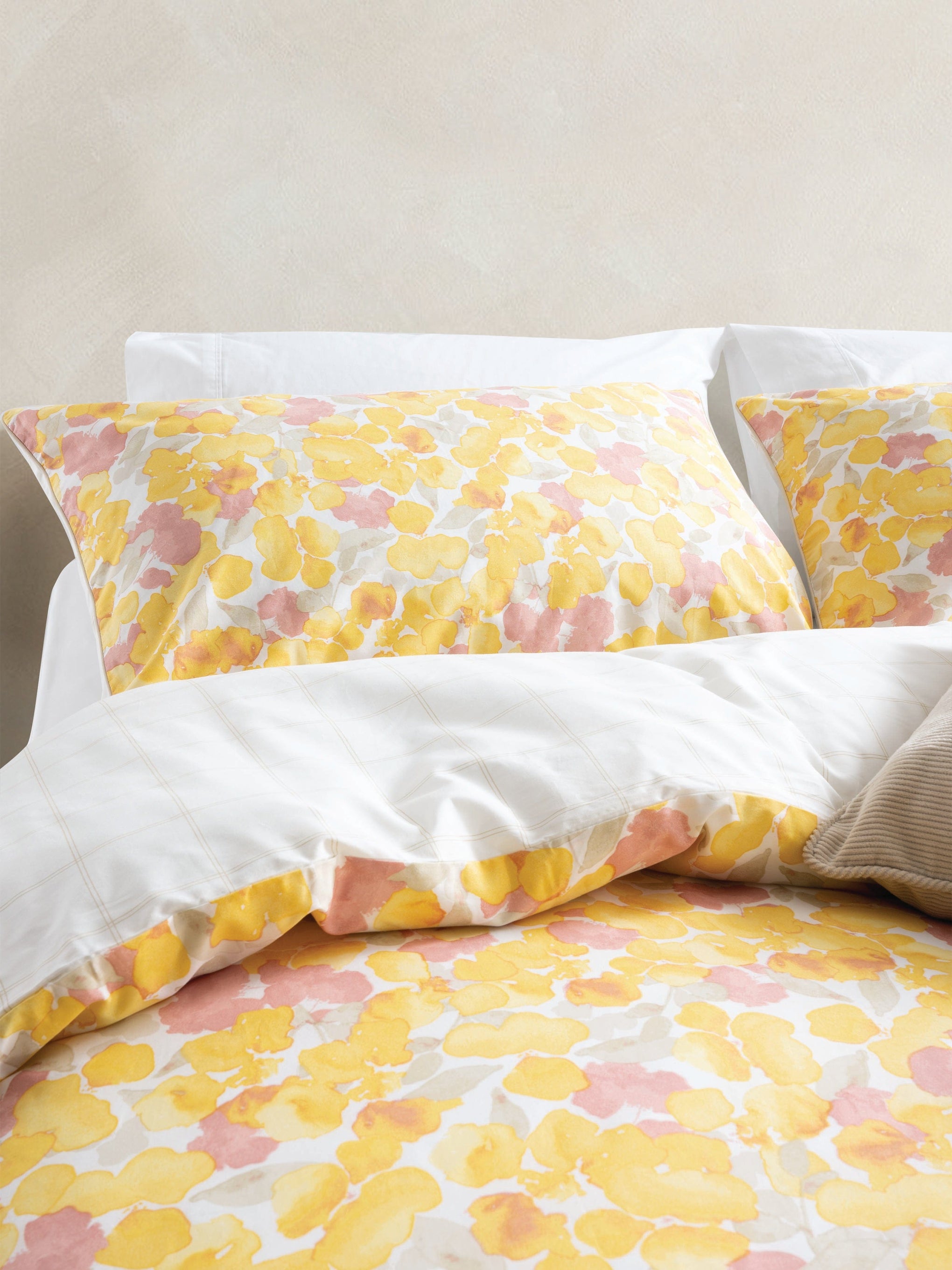 Espirit Quilt Cover Esprit Nikita Yellow Quilt Cover Set