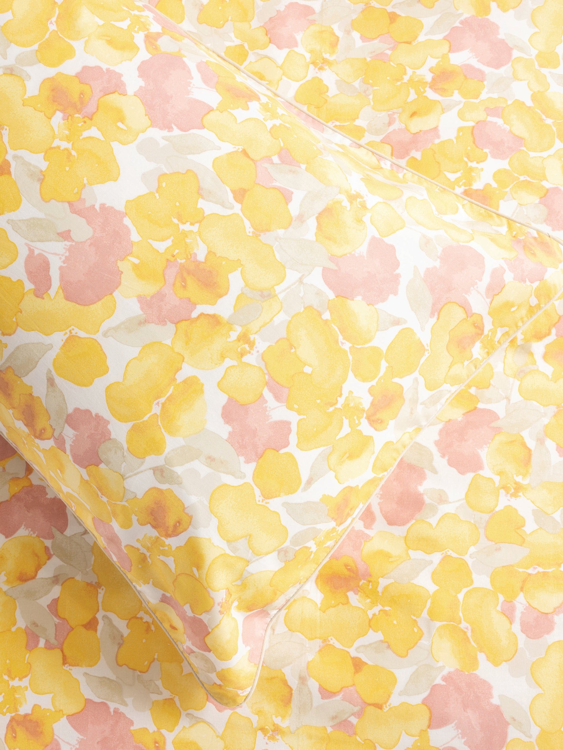 Espirit Quilt Cover Esprit Nikita Yellow Quilt Cover Set
