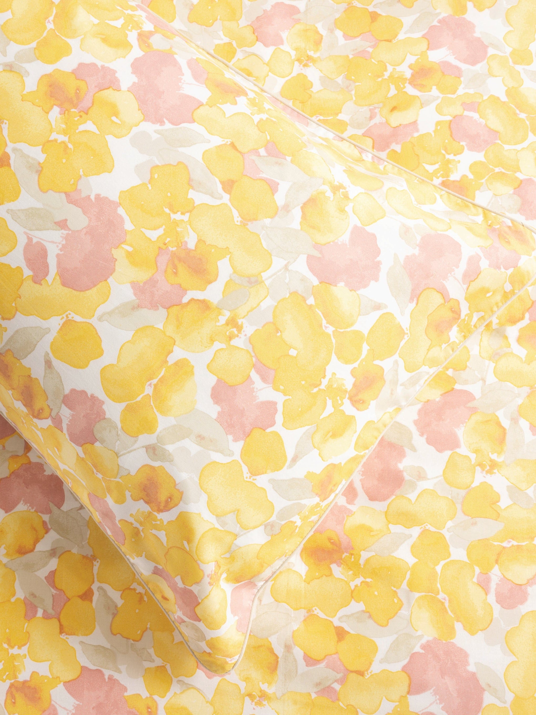 Espirit Quilt Cover Esprit Nikita Yellow Quilt Cover Set