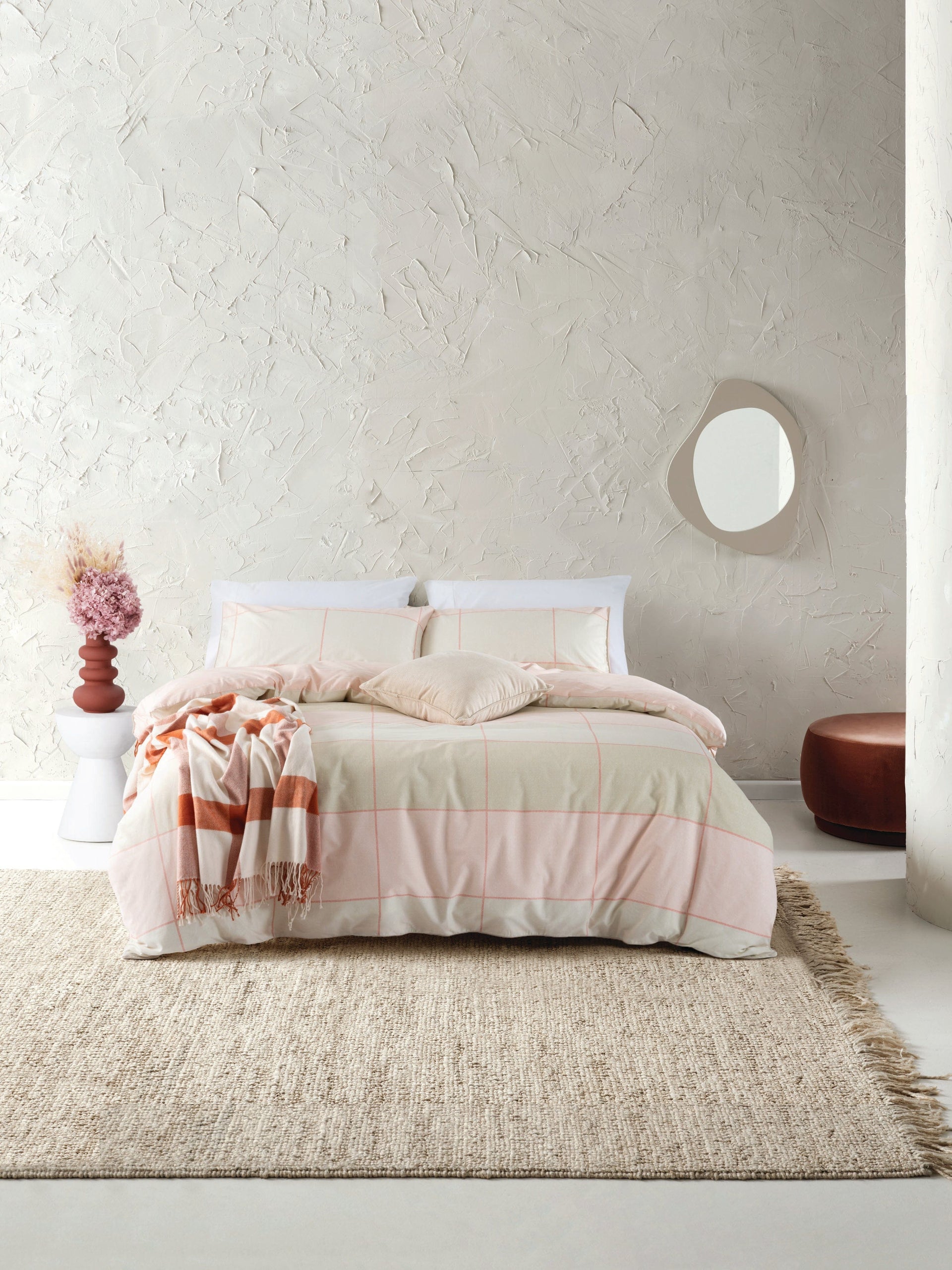 Espirit Quilt Cover Esprit Phoebe Blush Quilt Cover Set
