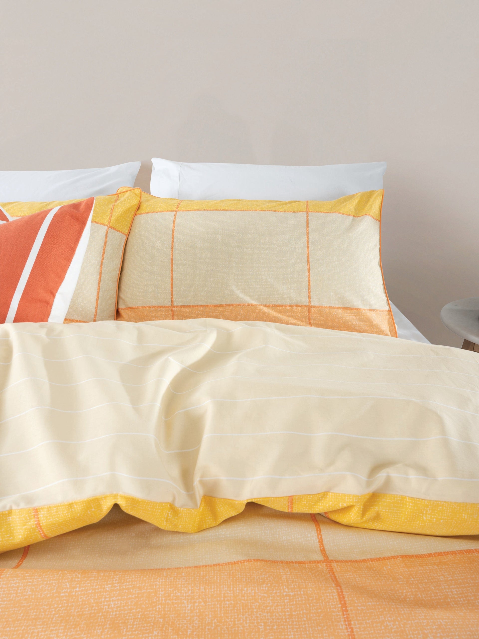 Espirit Quilt Cover Esprit Phoebe Melon Quilt Cover Set