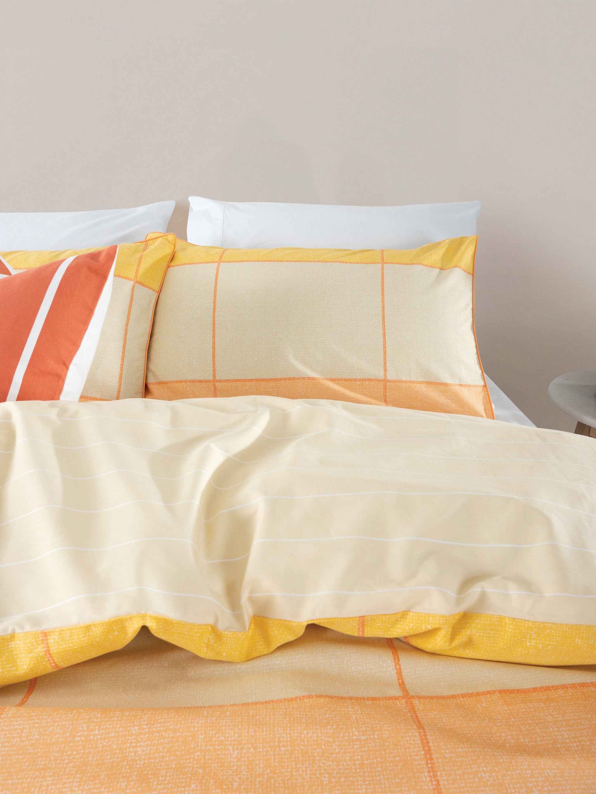 Espirit Quilt Cover Esprit Phoebe Melon Quilt Cover Set