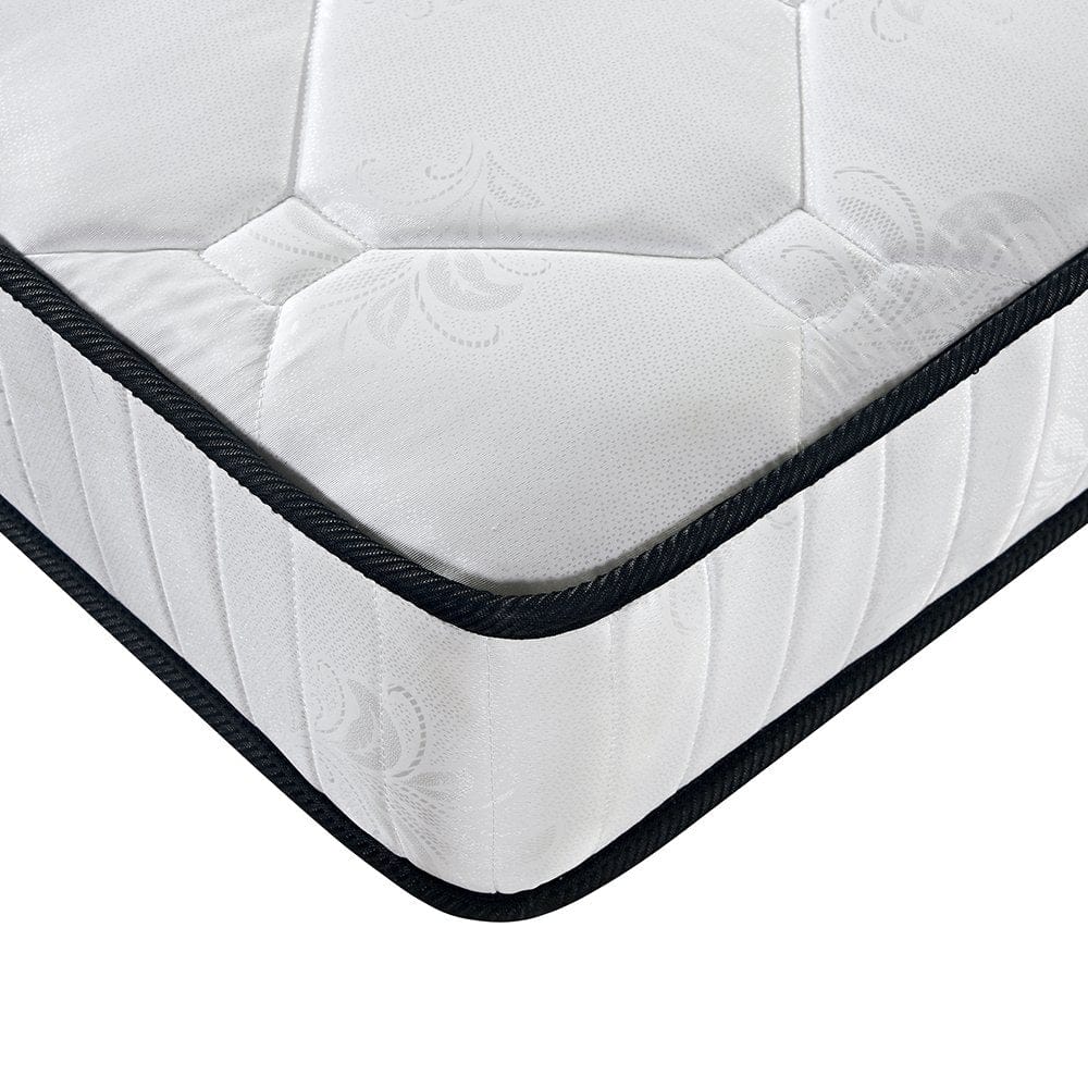 Feather Comfort Mattresses 6 turn Pocket Coil Spring and Foam Mattress