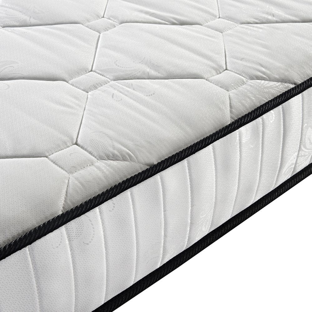 Feather Comfort Mattresses 6 turn Pocket Coil Spring and Foam Mattress