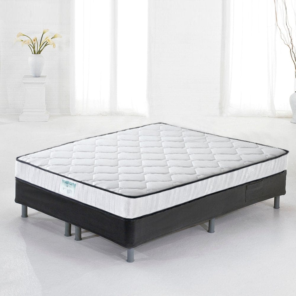 Feather Comfort Mattresses 6 turn Pocket Coil Spring and Foam Mattress
