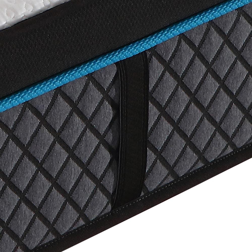 Feather Comfort Mattresses Coolmax Memory Foam 6 Zone Pocket Coil Soft Firmness Mattress