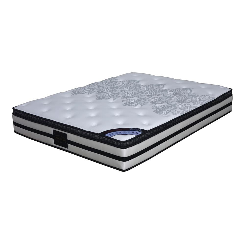 Feather Comfort Mattresses Euro Top Memory Foam Non-woven Pocket Spring Mattress