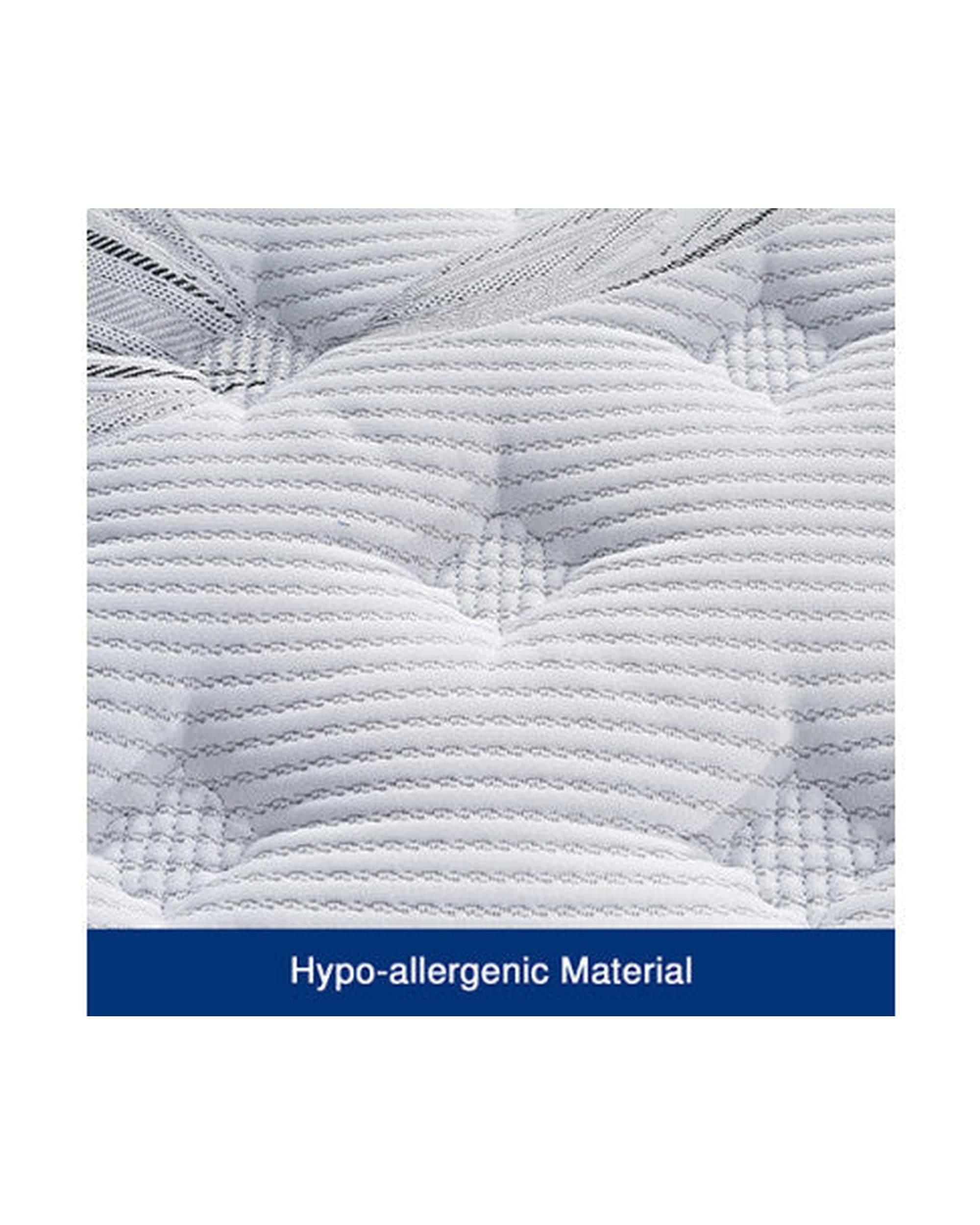 Feather Comfort Mattresses Mattress Latex Pillow Top Pocket Spring Foam Medium Firm Bed - 5 Sizes