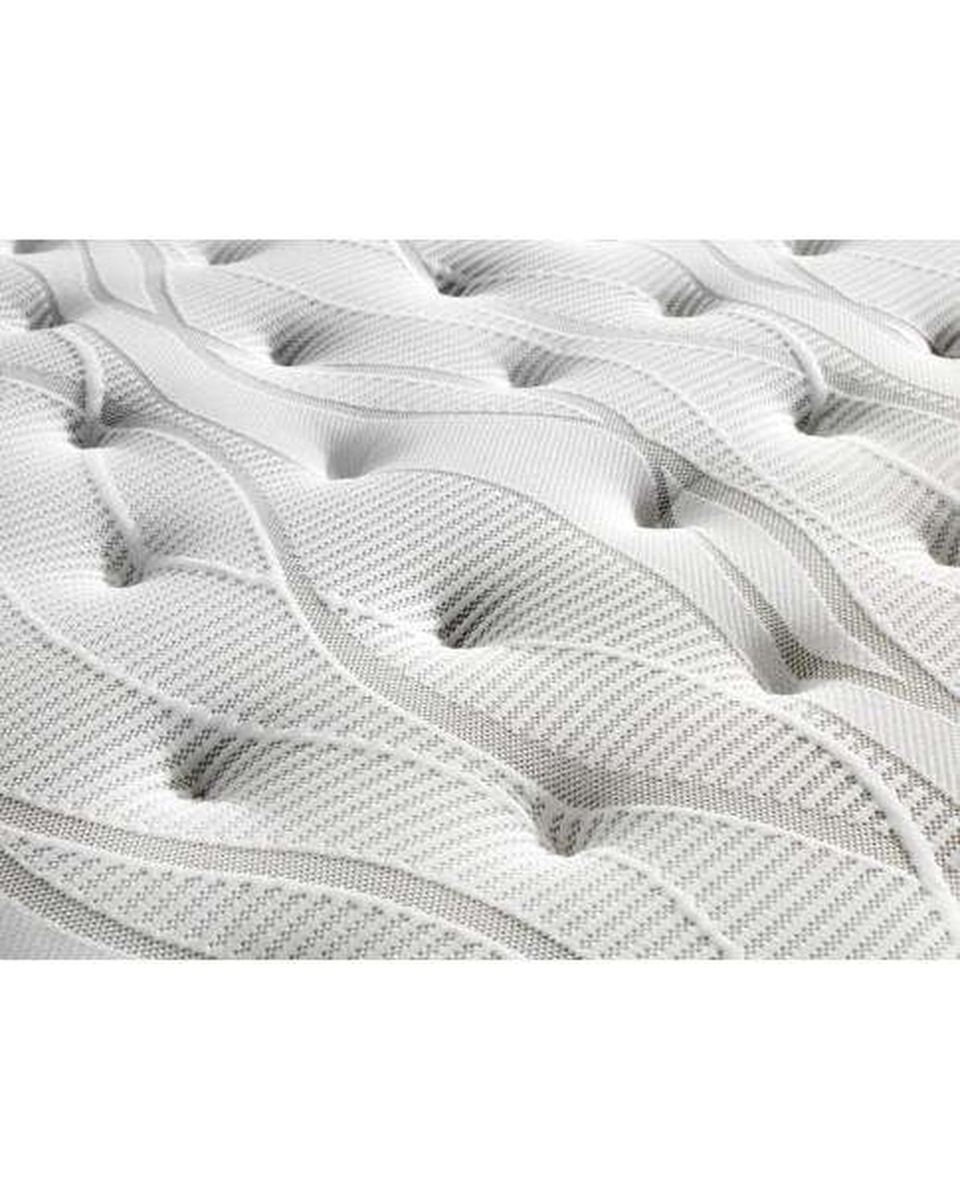 Feather Comfort Mattresses Premium Euro Top Pocket Spring Mattress - Medium/Firm
