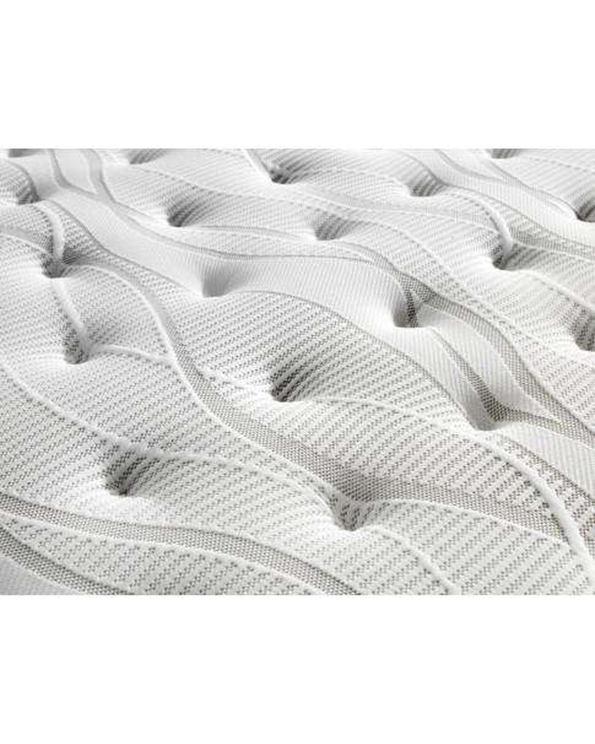 Feather Comfort Mattresses Premium Euro Top Pocket Spring Mattress - Medium/Firm