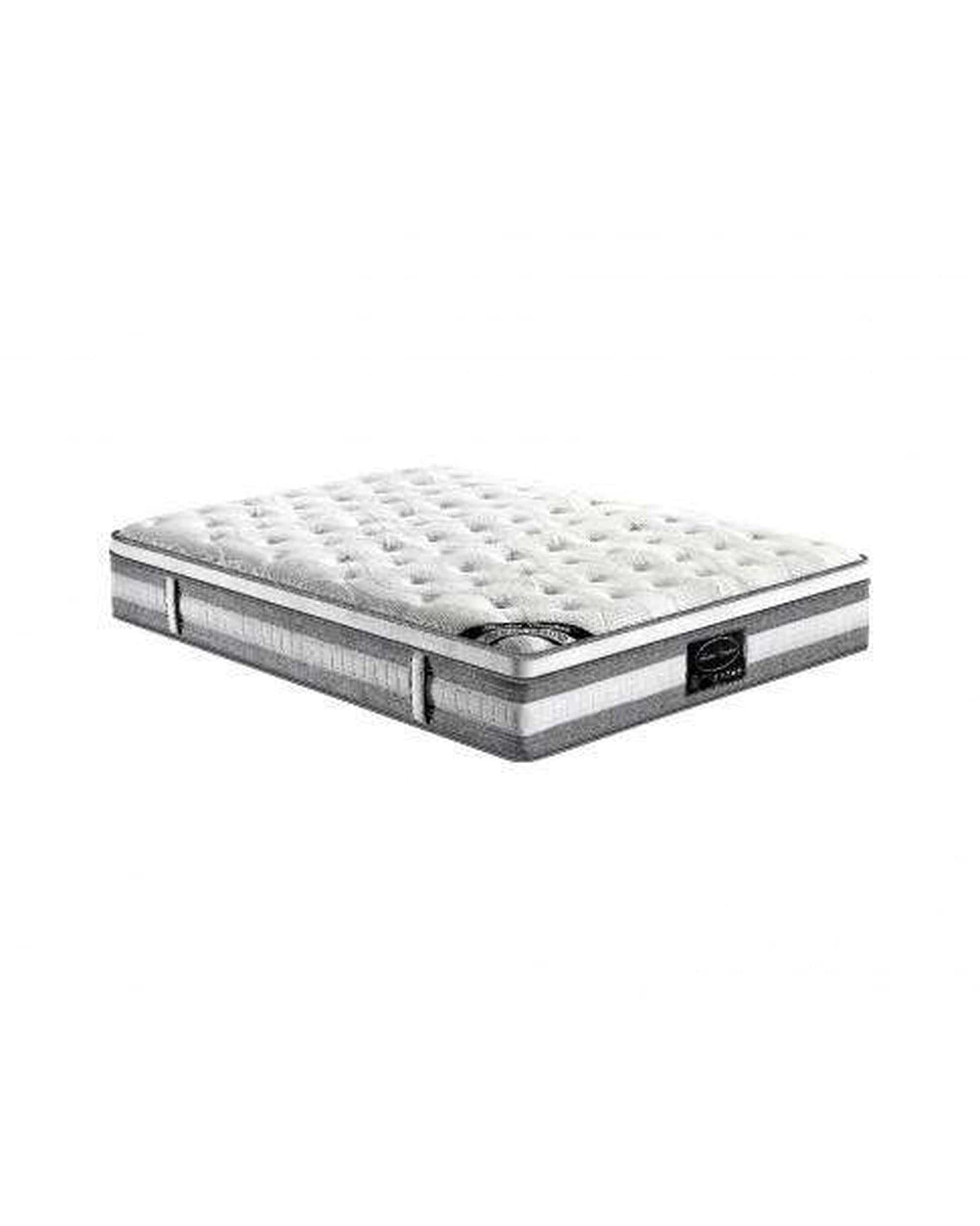 Feather Comfort Mattresses Premium Euro Top Pocket Spring Mattress - Medium/Firm