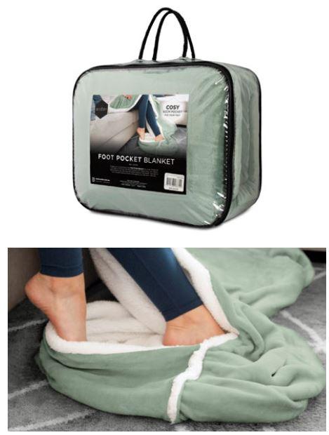 Ardor FOOT POCKET BLANKET Ardor Bedding