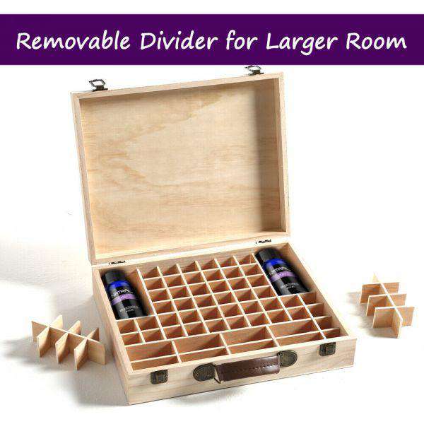 Essential Aromatherapy Oil Storage Box 70 LOTS Big Bedding Australia