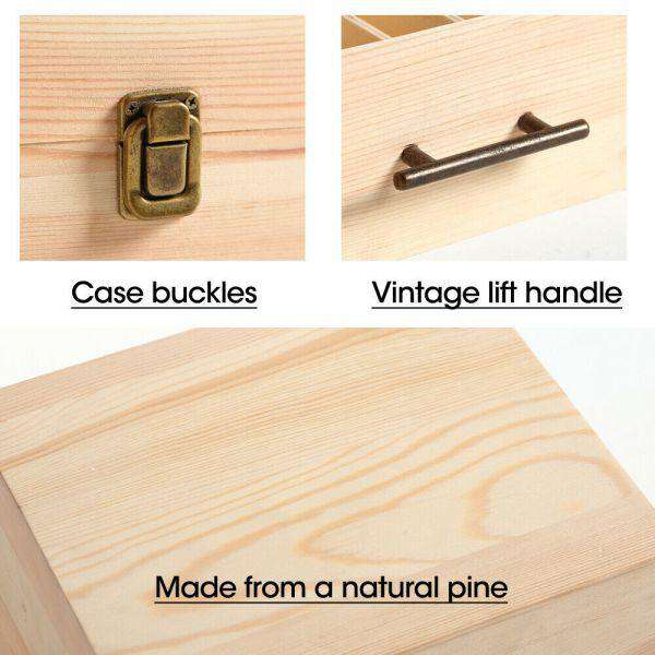 Essential Aromatherapy Oil Storage Box 59 SLOTS Big Bedding Australia