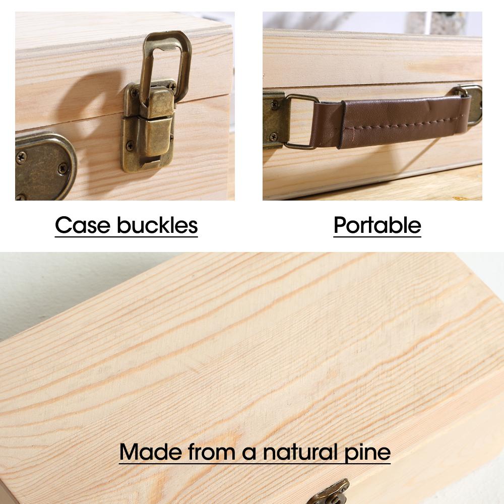 Essential Oil Storage Box Wooden 85 Slots Aromatherapy Container Organiser Case Big Bedding Australia