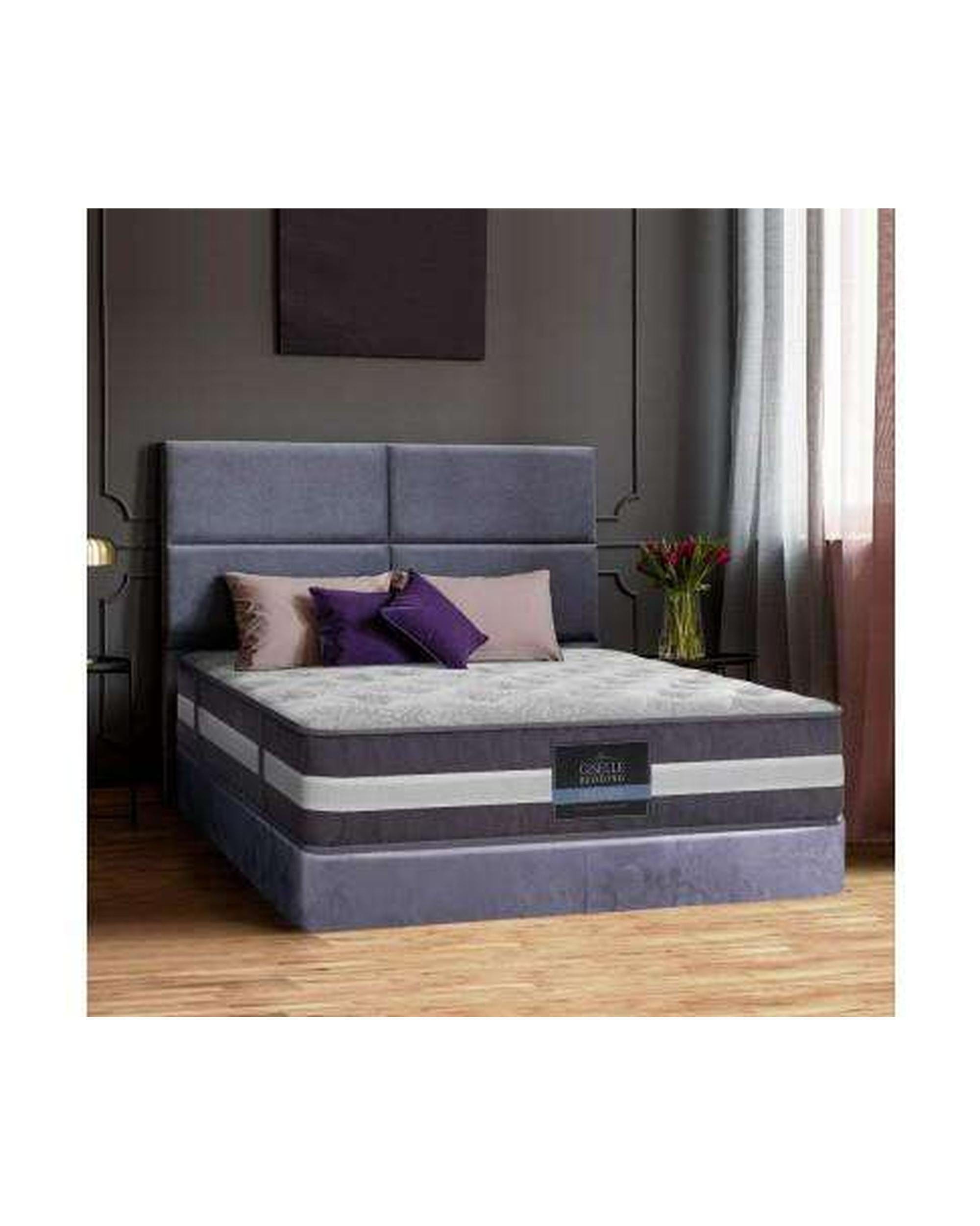 Giselle Mattresses 30cm Devine Mattress Bed 7 Zone - Medium Firm