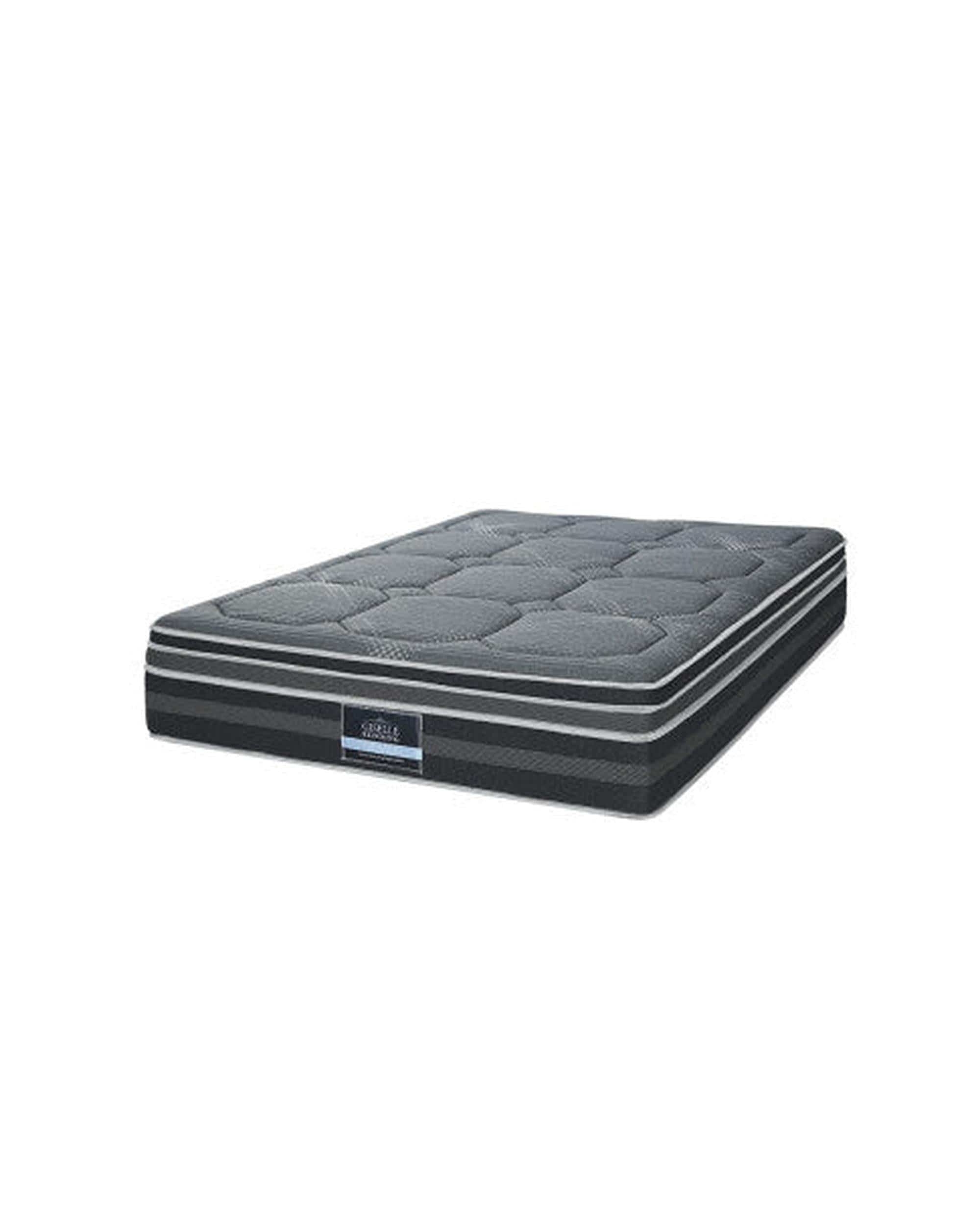 Giselle Mattresses 35CM Mattress Bed 7 Zone Dual Euro Top Pocket Spring Medium
