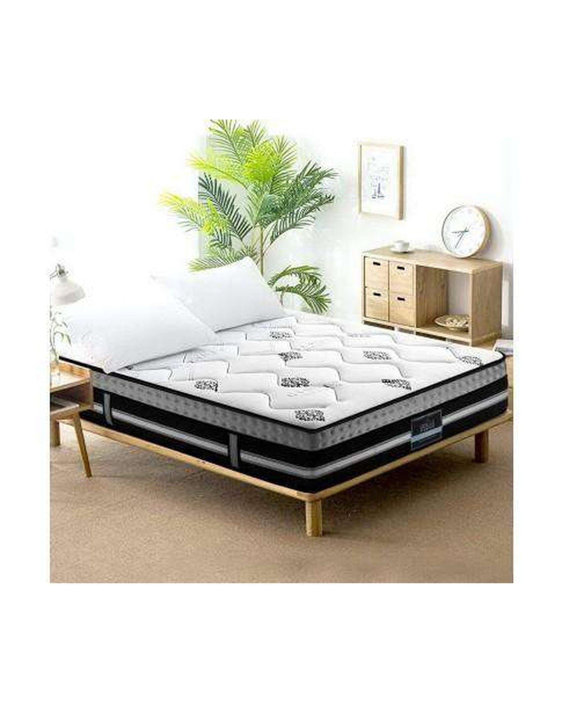 Giselle Mattresses 35cm Mattress Bed 7 Zone - Medium Firm