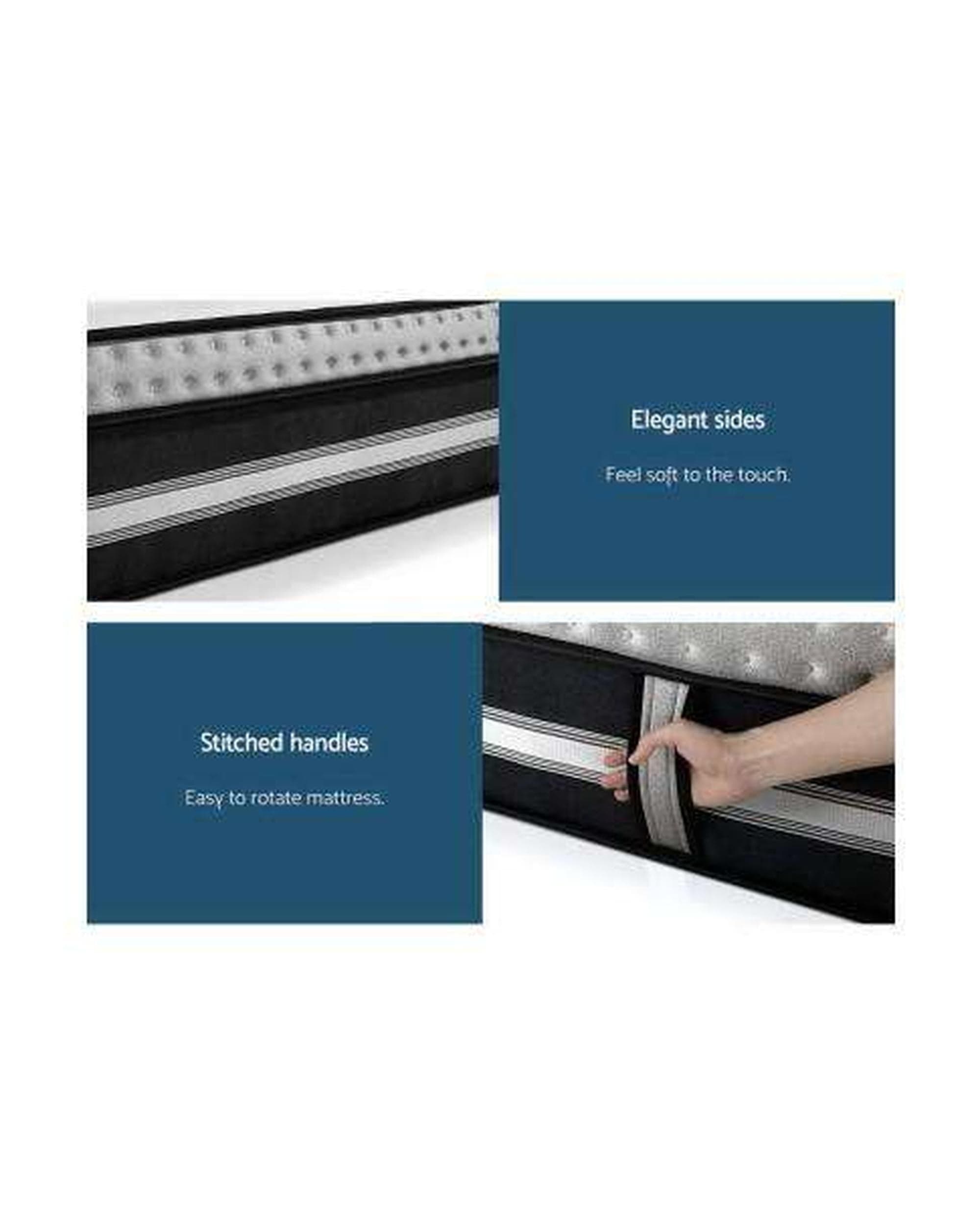 Giselle Mattresses 35cm Mattress Bed 7 Zone - Medium Firm