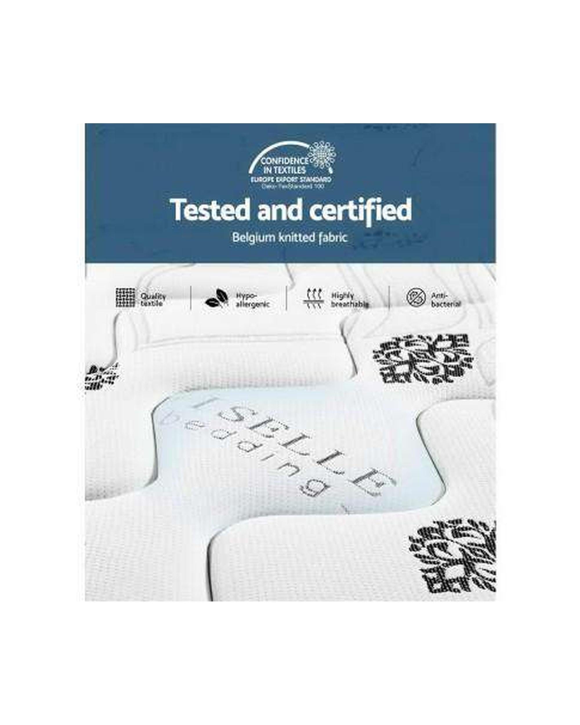 Giselle Mattresses 35cm Mattress Bed 7 Zone - Medium Firm