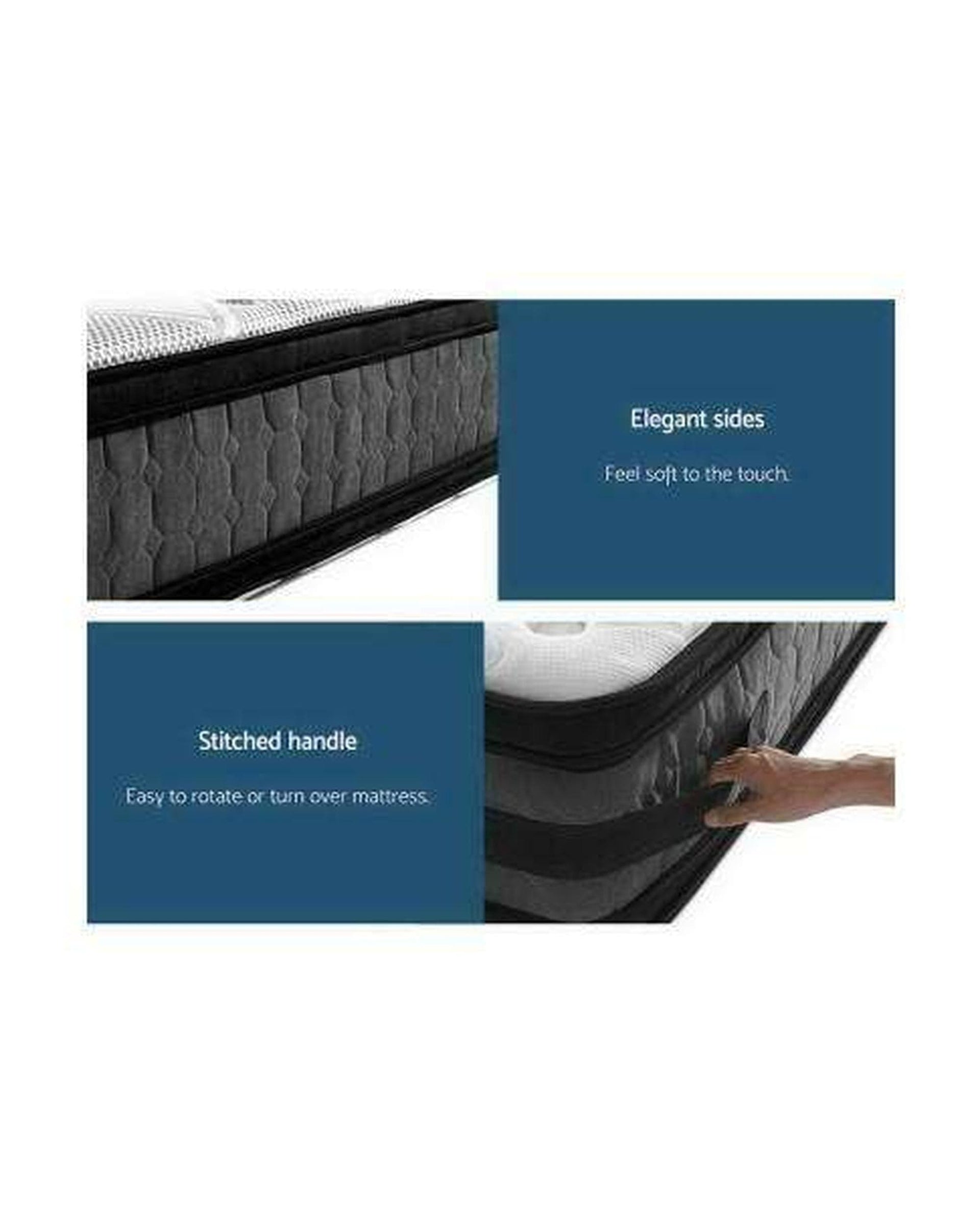 Giselle Mattresses 7 Zone 36CM Medium Top Mattress - DOUBLE SIDED MATTRESS