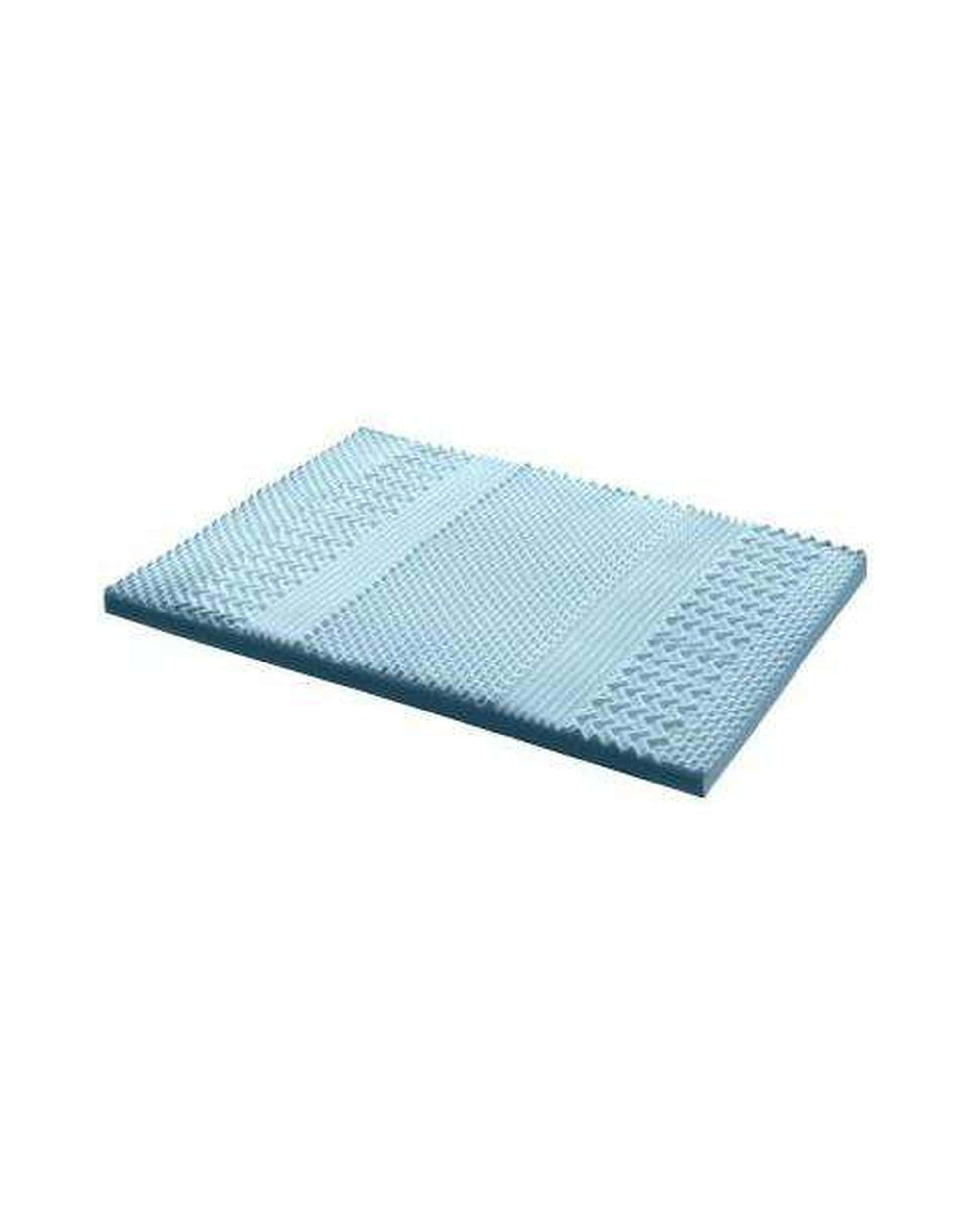 Giselle Mattress Topper Cool Gel Bamboo Cover Memory Foam Mattress Topper-  8CM 7 Zone
