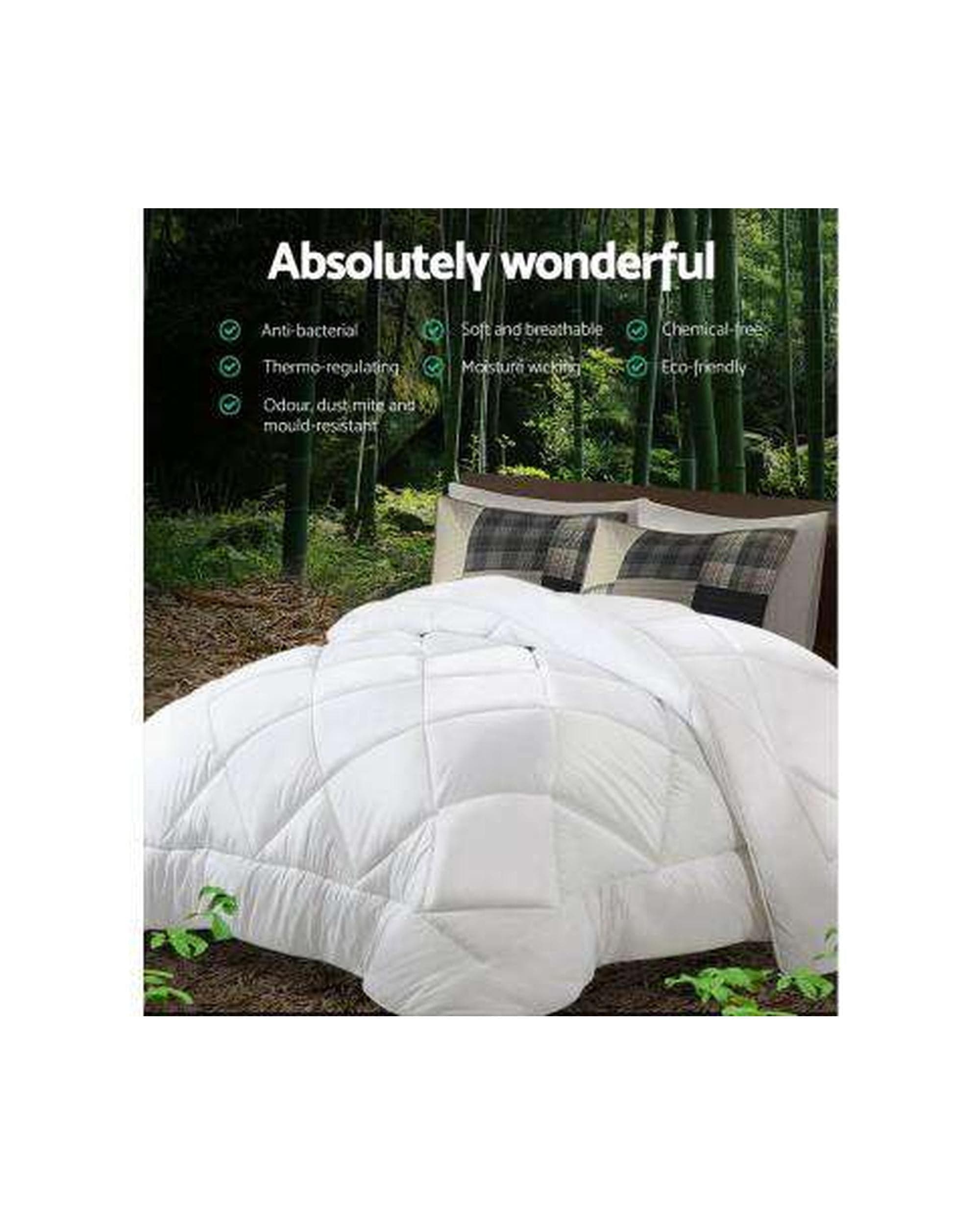 Giselle Duvet/Quilt Microfiber Microfibre Bamboo Quilt Winter Duvet Doona
