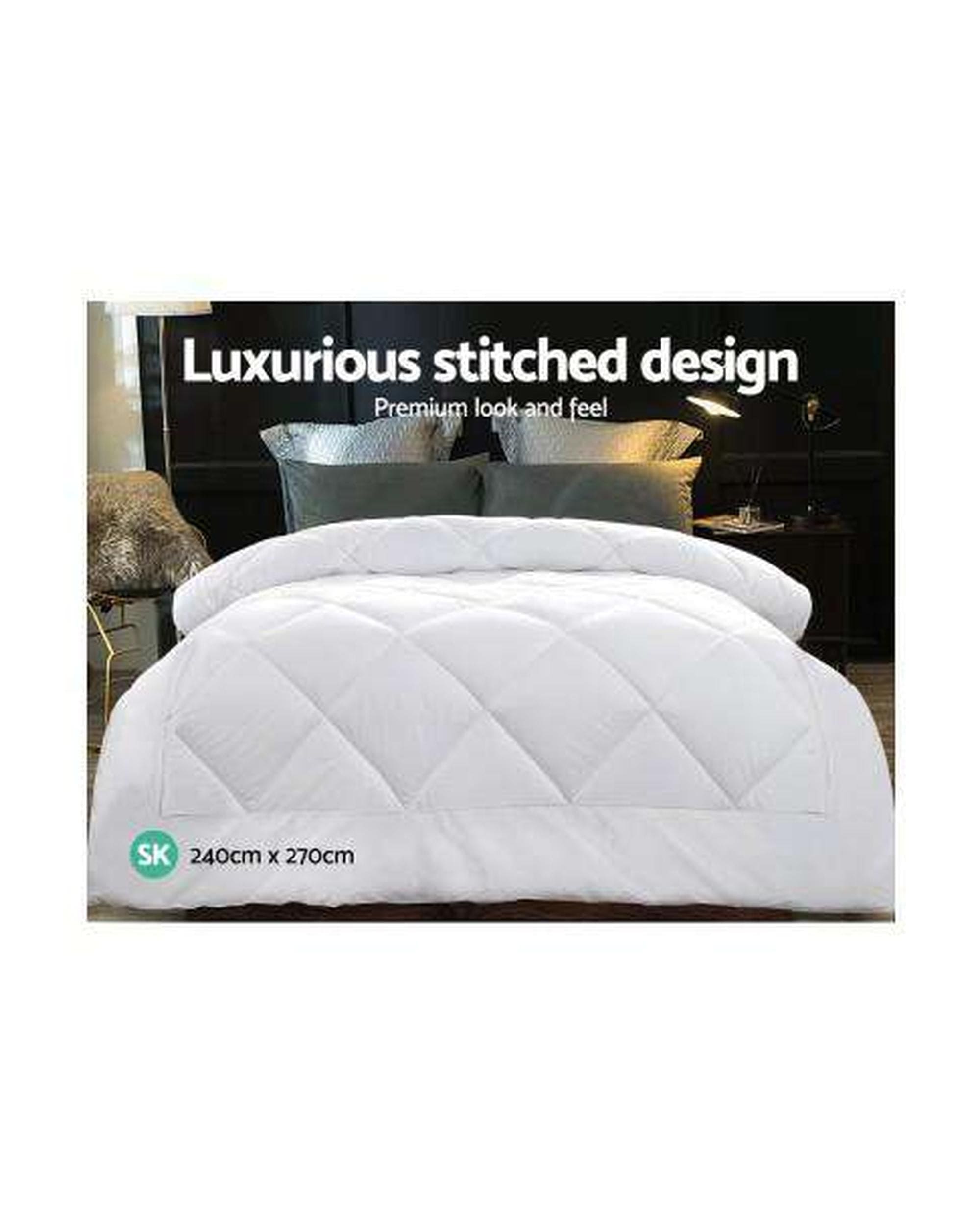 Giselle Duvet/Quilt Microfiber Microfibre Bamboo Quilt Winter Duvet Doona