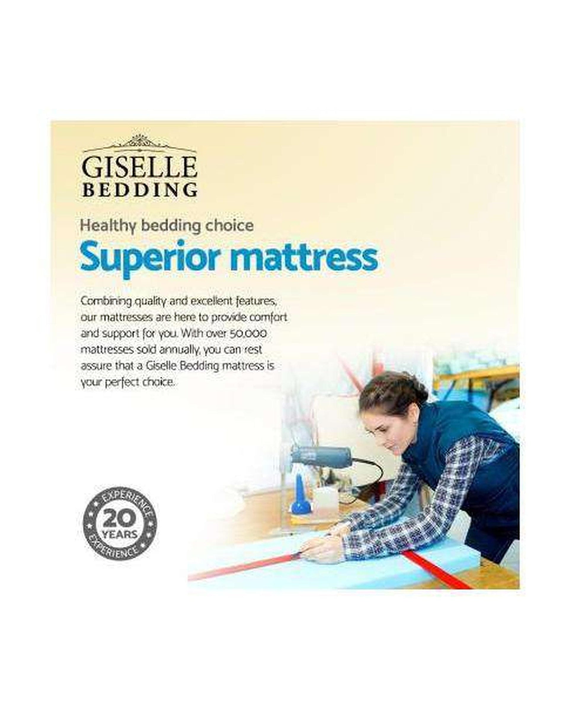 Giselle Mattresses Premier Medium Firm Mattress