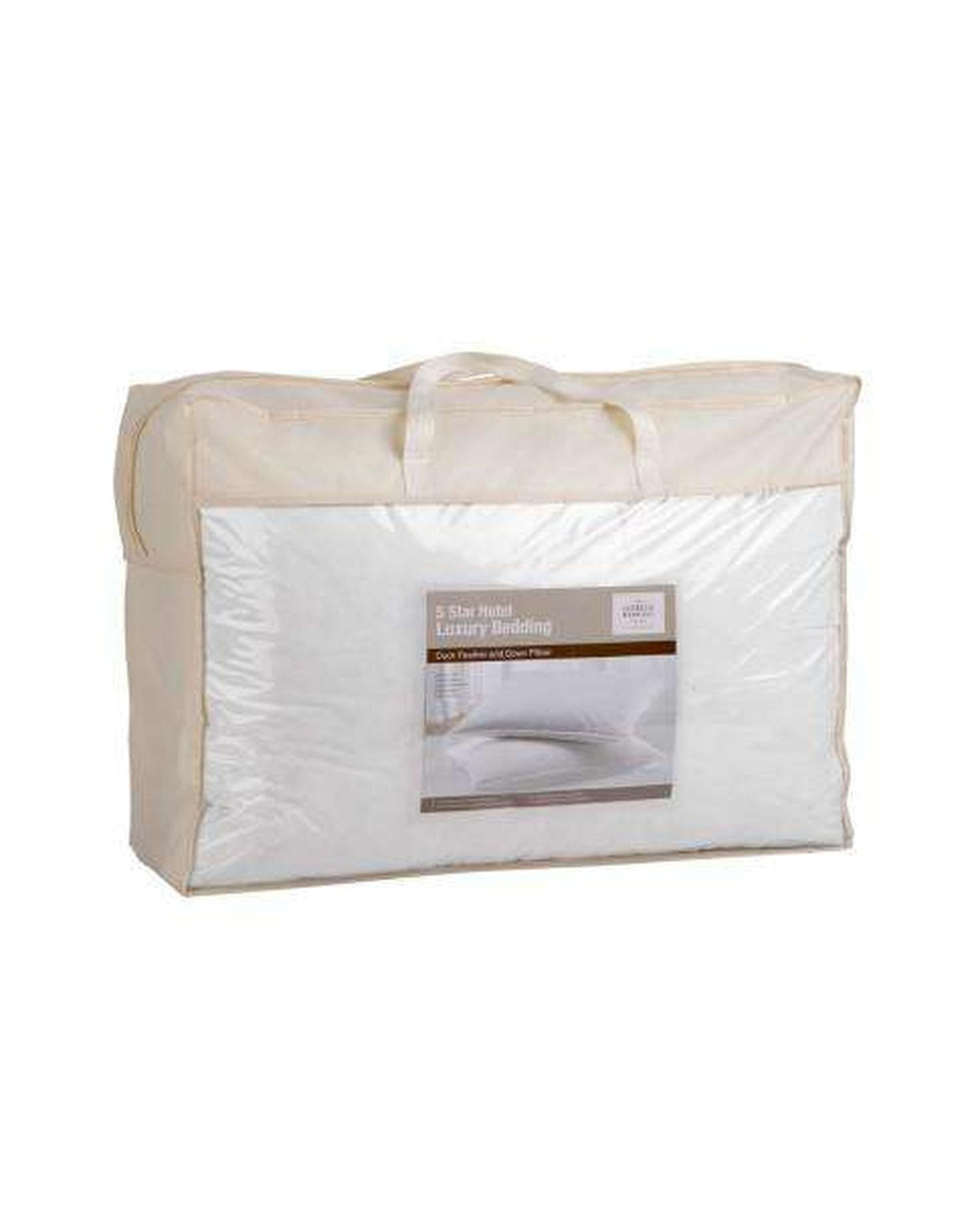 Giselle Pillows/Cushions Set of 2 Duck Down Pillow - White