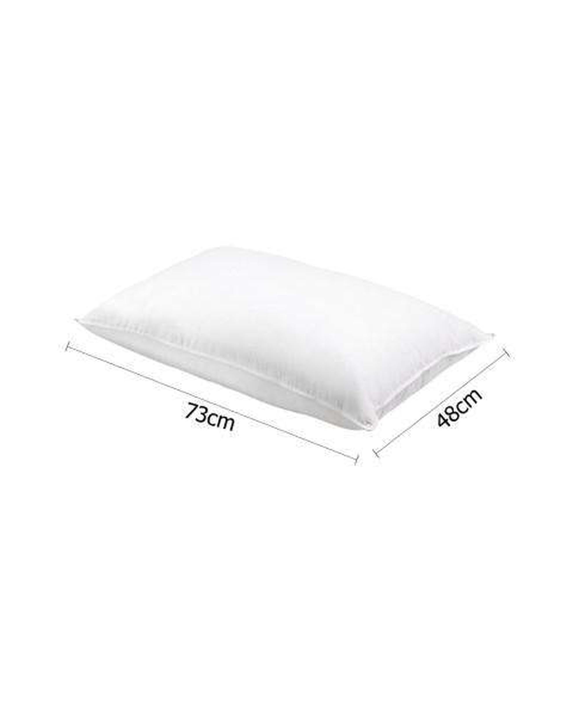Giselle Pillows/Cushions Set of 2 Duck Down Pillow - White