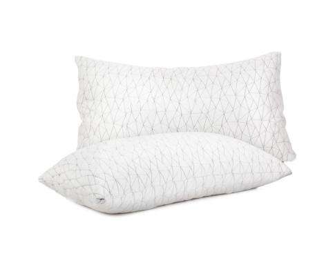 Giselle Pillows/Cushions Set of 2 Rayon Single Memory Foam Pillow