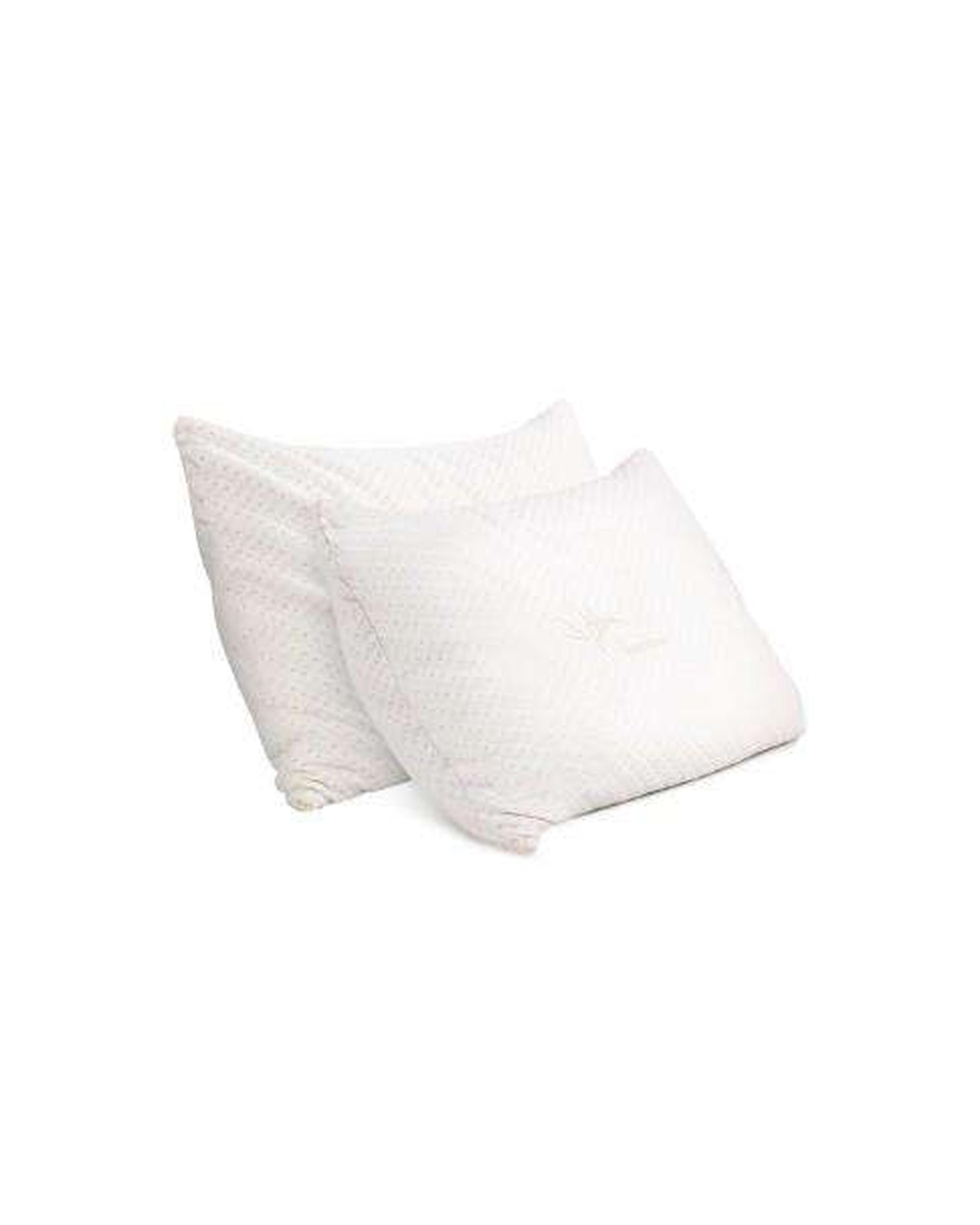 Giselle Pillows/Cushions Set of 2 Single Bamboo Memory Foam Pillow